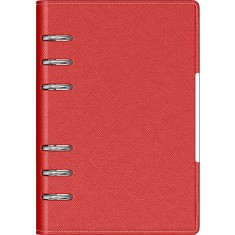 Agenda organizer B6 cu 6 inele rosie
