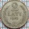 Letonia 2 Lati 1925 argint 10g - km 8 - D002