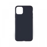 Husa iPhone 11 Pro Max Lemontti Liquid Silicon Dark Blue