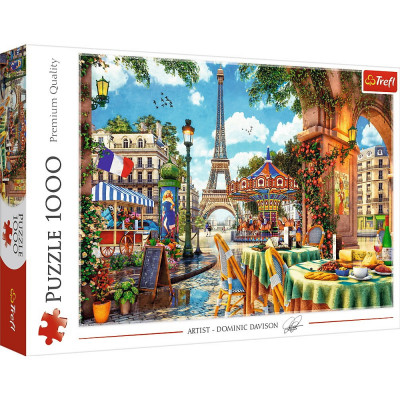 PUZZLE TREFL 1000 DIMINEATA PARIZIANA foto