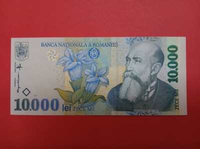 Bancnota 10000 lei 1999 - UNC++ foto
