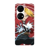 Husa compatibila cu Huawei P50 model Edward Elric Full metal alchemist, Silicon, TPU, Viceversa