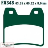 Klocki Ham. Moto. Yamaha Fzs 1000 Fazer (01-05) 319735 EBCFA348HH