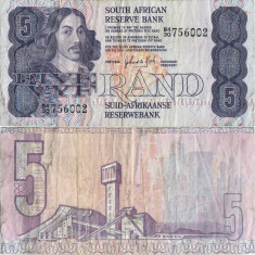 1981 , 5 rand ( P-119c ) - Africa de Sud