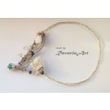 B171. Colier &quot;Angel Radios&quot; prezentat la Expoztie de Moda Tg Mures, Nunta, Lux