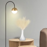 Set 3 Fire Iarba de Pampas Artificiala pentru, Amenajari si Decoratiuni Interioare, Material de Calitate Premium, Matase Fina, Inaltime 43.5 cm Alb Co