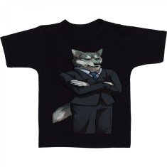 Tricou &amp;quot; Lup la costum &amp;quot; foto