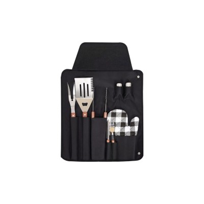 99783 FLO Sort pentru gratar cu accesorii, 8 piese foto