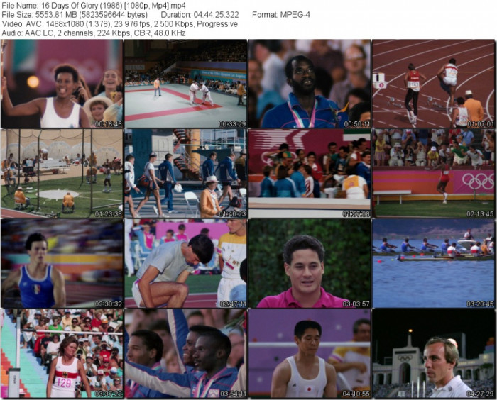 Olimpiada Los Angeles &#039;84 - Film oficial HD 1080p