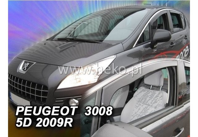 Paravant PEUGEOT 3008 an fabr. (marca HEKO) Set fata si spate &ndash; 4 buc. by ManiaMall