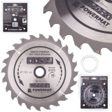 Disc circular pentru lemn, 185 x 20, 24 dinti, vidia, Powermat