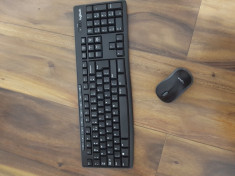 Kit tastatura + mouse Logitech MK270 Black foto