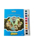 Cumpara ieftin Disney. Iepurasi. Sa pictam cu Bocanila. Carte de colorat cu pensula si acuarele