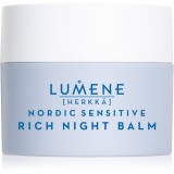 Lumene Nordic Sensitive [HERKK&Auml;] Rich Night Balm balsam de noapte cu efect calmant pentru piele sensibilă 50 ml
