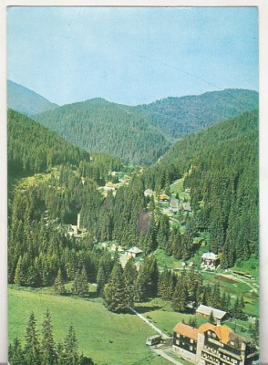 bnk cp Lacu Rosu - Vedere - uzata foto
