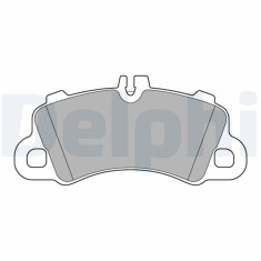 DELPHI LP3639 set placute frana,frana disc