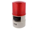 Semnalizator Luminos și Acustic 24VDC LED Roșu IP54 103dB