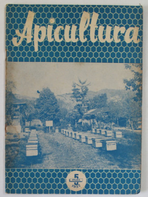 APICULTURA , ORGAN DE INDRUMARE APICOLA A MINISTERULUI AGRICULTURII SI SILVICULTURII , NR. 5 , MAI , 1957 foto