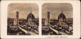 ST17N Firenze, Cattedrale, veduta generale, stereoscopic photo
