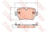 Set placute frana,frana disc JAGUAR F-TYPE Cabriolet (QQ6) (2012 - 2016) TRW GDB2095