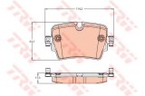 Set placute frana,frana disc JAGUAR F-TYPE Cabriolet (QQ6) (2012 - 2016) TRW GDB2095