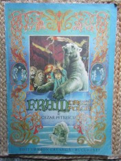 Fram Ursul Polar - Cezar Petrescu, Ilustrații Iacob Desideriu, Ed. Ion Creangă 1986, Carte Copii, Povesti