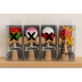 Cumpara ieftin Kendama X 18 cm &ndash; model profesional din lemn cu bila colorată - KEND5510