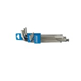 Set chei hexagonale Unior 608534, cap sferic, 1.5 - 10 mm