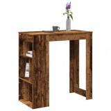 Cumpara ieftin Masă bar cu rafturi, lemn vechi, 102x50x103,5 cm lemn prelucrat