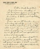 A4268N Serviciul sanitar al orașului Tecuci, Cabinetul medicului-șef, scrisoare a unui medic, anii 1930