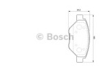 Set placute frana,frana disc RENAULT MEGANE II (BM0/1, CM0/1) (2002 - 2011) BOSCH 0 986 424 774