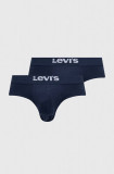 Cumpara ieftin Levi&#039;s slip 2-pack barbati, culoarea albastru marin