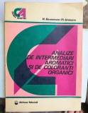 H. Sanielevici, Fl. Urseanu - Analize de intermediari aromatici si de coloranti organici