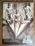 Revista Sport nr. 9 / 1977 - Coperta si articol Ivan Patzaichin / CSP