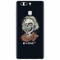 Husa silicon pentru Huawei P9 Plus, Albert Einstein Caricature foto
