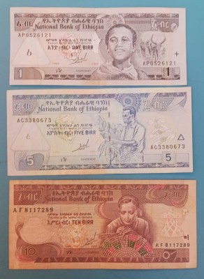 Bancnote Etiopia foto