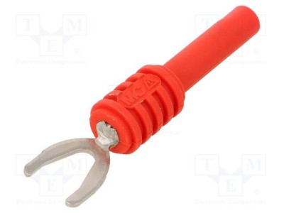 Conector tip furcă mufă banană 4mm 20A ST&amp;Auml;UBLI foto