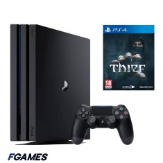 Consola Sony Playstation 4 Pro Ps4 1tb + Controller + Thief PlayStation 4, Second-Hand