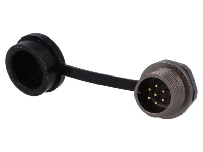 Conector soclu tată IP67 5A foto