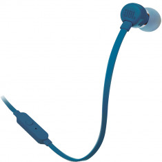 Casti Audio Tune 110, In Ear, Microfon, Jack 3.5mm, Albastru foto