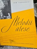 Partitura, Melodii alese - Ion Vasilescu