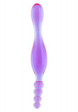 Cumpara ieftin Dildo Dublu Smoothy Prober Lavender, Lila. 20 cm