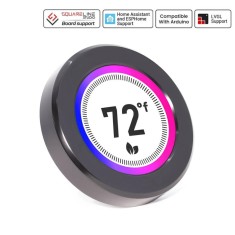 Display rotativ CrowPanel 2.1 inch, ESP32, IPS 480x480, touch si buton rotativ, programabil Arduino IDE si LVGL