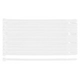 Coliere plastic EXTREME 4,8 &times; 150 mm, alb, 100 buc. NEO TOOLS 01-657 HardWork ToolsRange