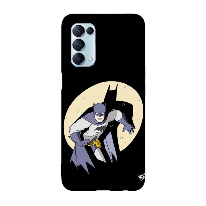 Husa compatibila cu Oppo Find X3 Lite model Retro batman, Silicon, TPU, Viceversa
