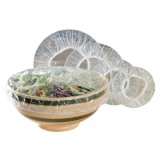 Capace Boluri, Nailon, Set 10 Bucăți, Transparent, 2 Dimensiuni (28cm și 22cm), Oem