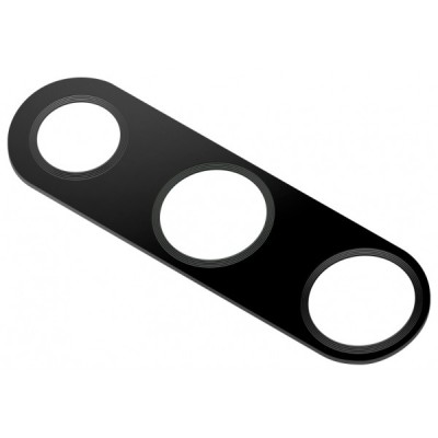 Geam Camera Spate Huawei P30, Negru foto