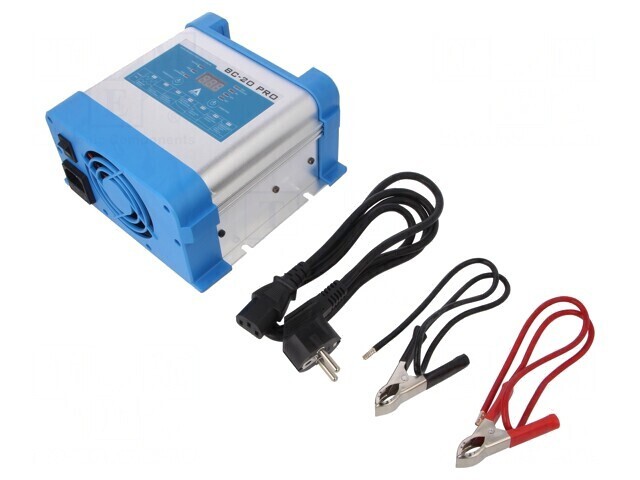 Incărcător: pentru baterii re&icirc;ncărcabile 12V 20A 25&divide;200Ah: cod: AZO-BC-20-PRO-20A,