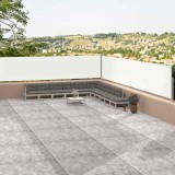 VidaXL Copertină laterală retractabilă, crem, 117x1200 cm