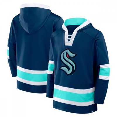 Seattle Kraken hanorac de bărbați cu glugă Mens Laced Hockey - XL foto